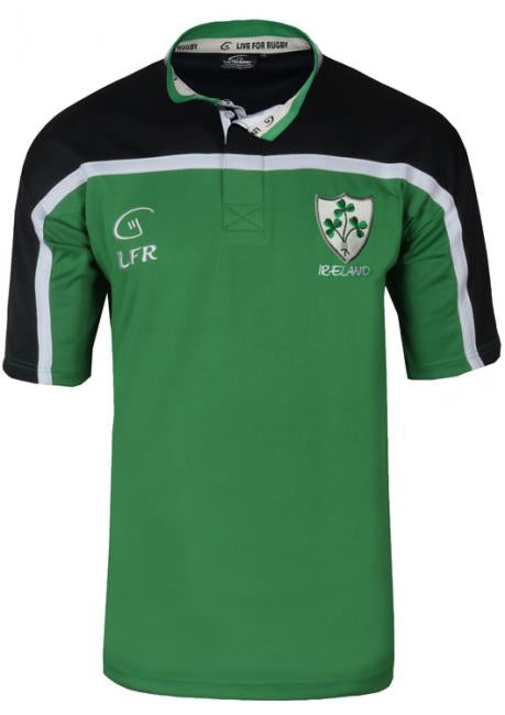 Breathable rugby shamrock Ireland (RSSHI-Green)