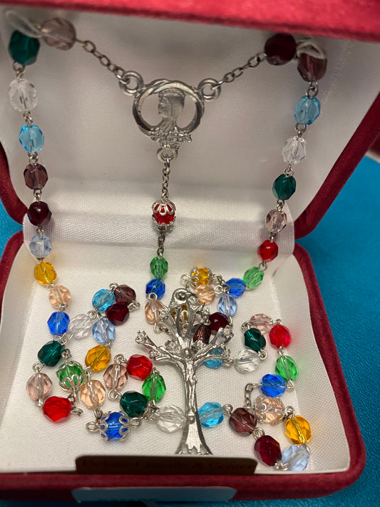 Tree of life multi rosary R378RF