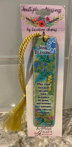 Irish blessing bookmark
