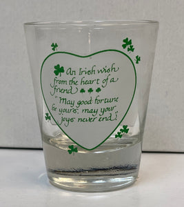 An Irish Wish Shot Glasses