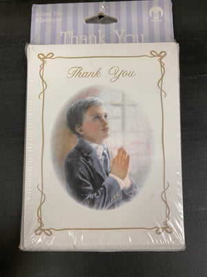 First communion thank you cards set of 8