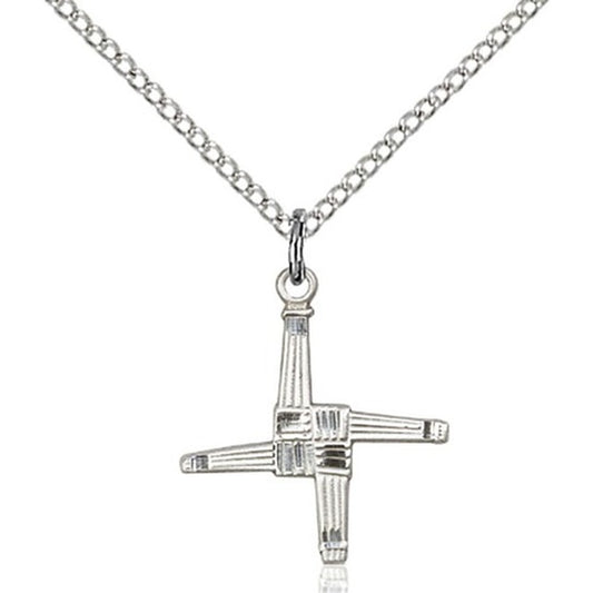 Silver St. Brigid's Cross a4321