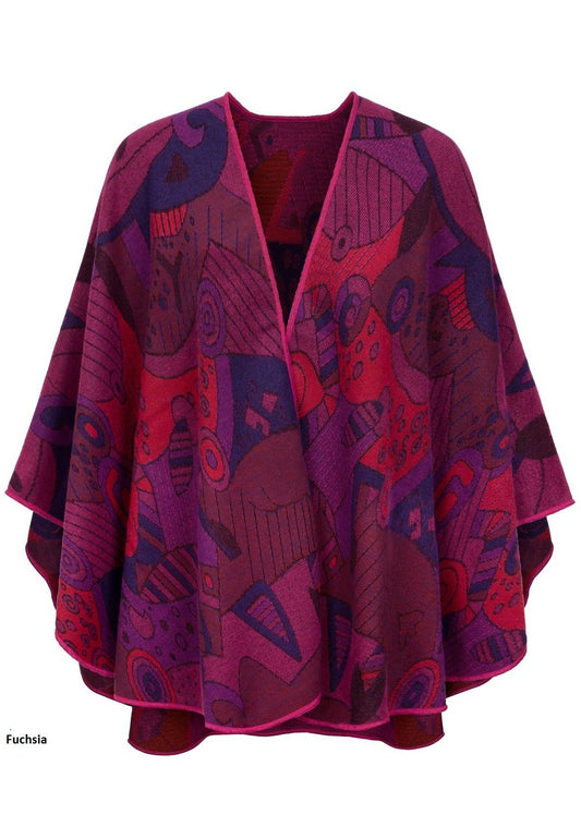 Shawl With 'Picasso' Inspired Motif