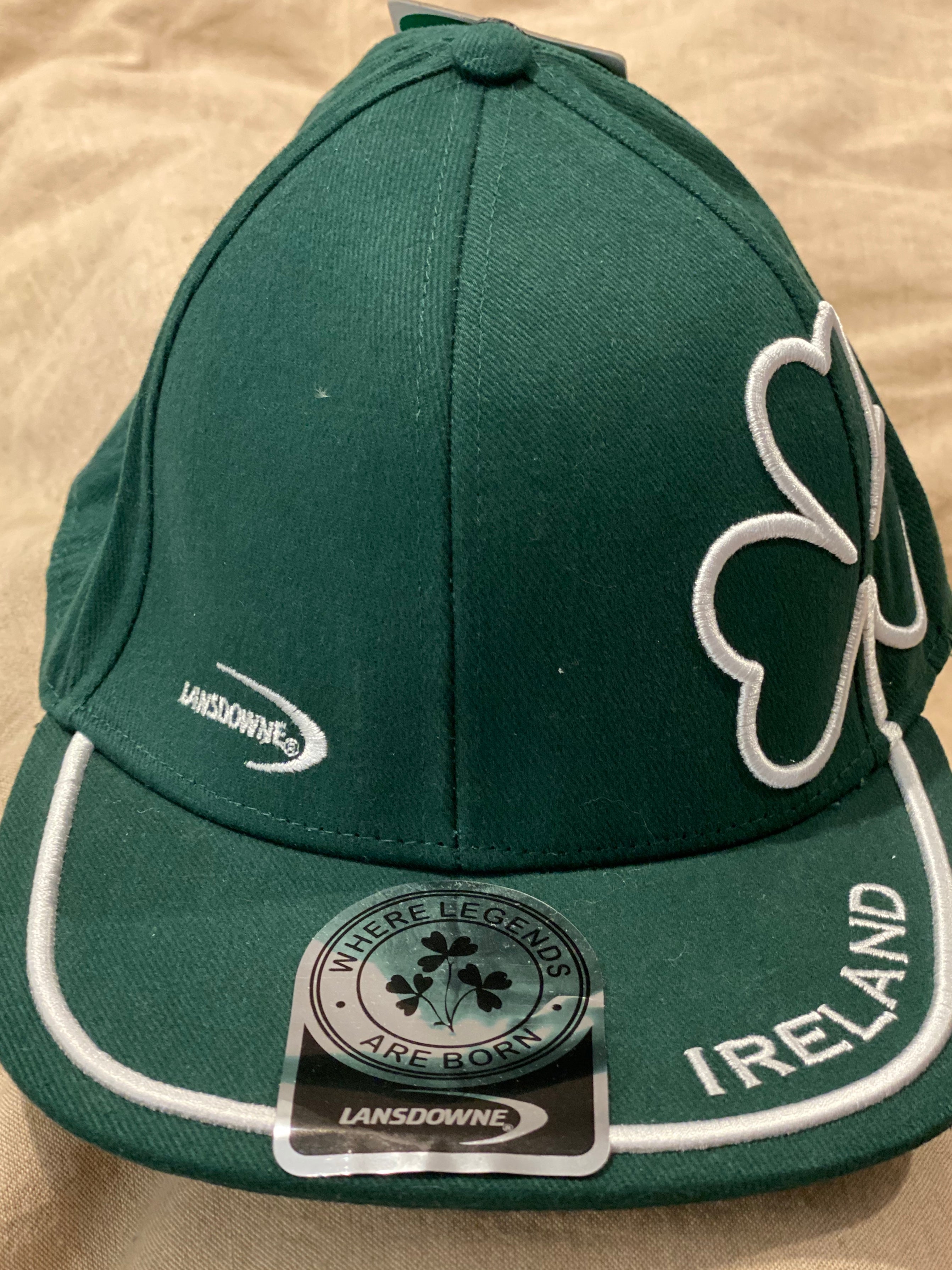 Ireland shamrock cap