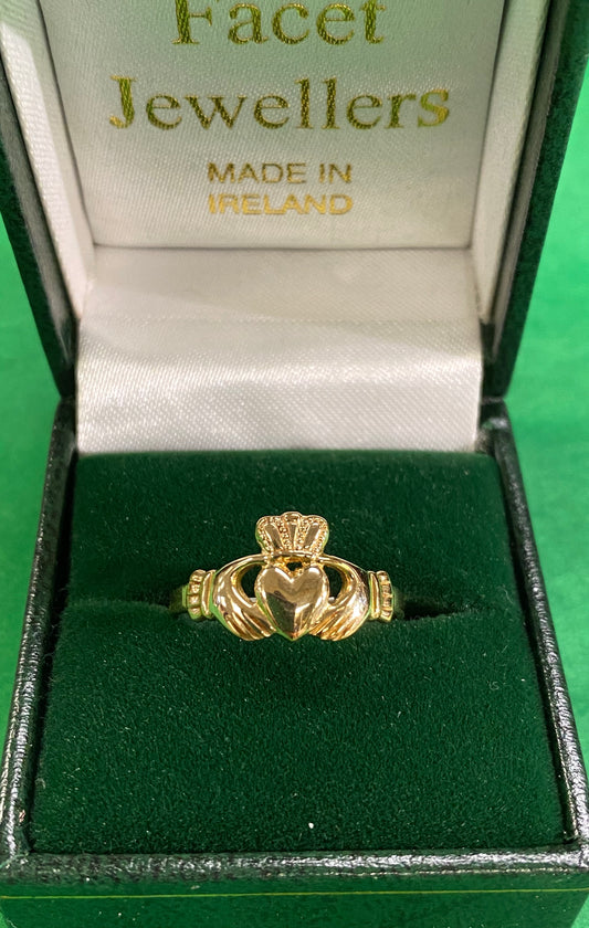 10k Facet claddagh ladies - 284