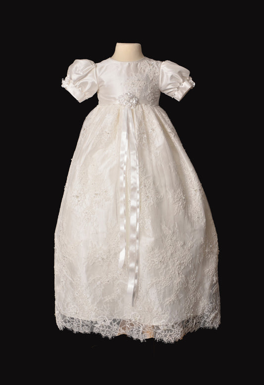 Girls Christening Dress #Rose-c