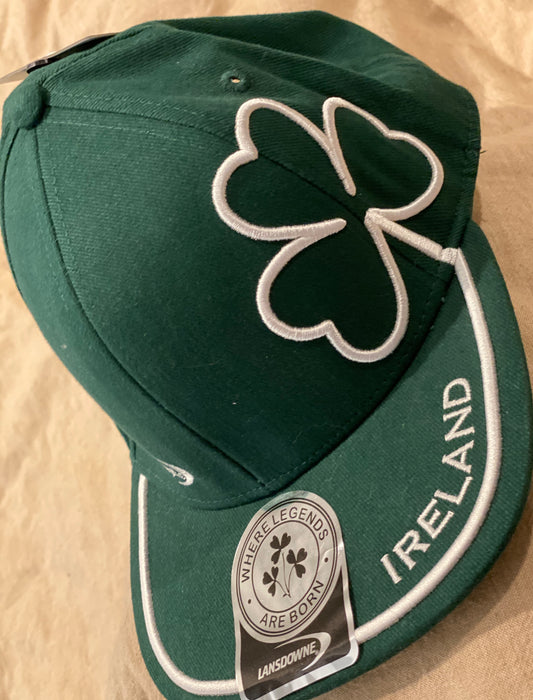 Ireland shamrock cap