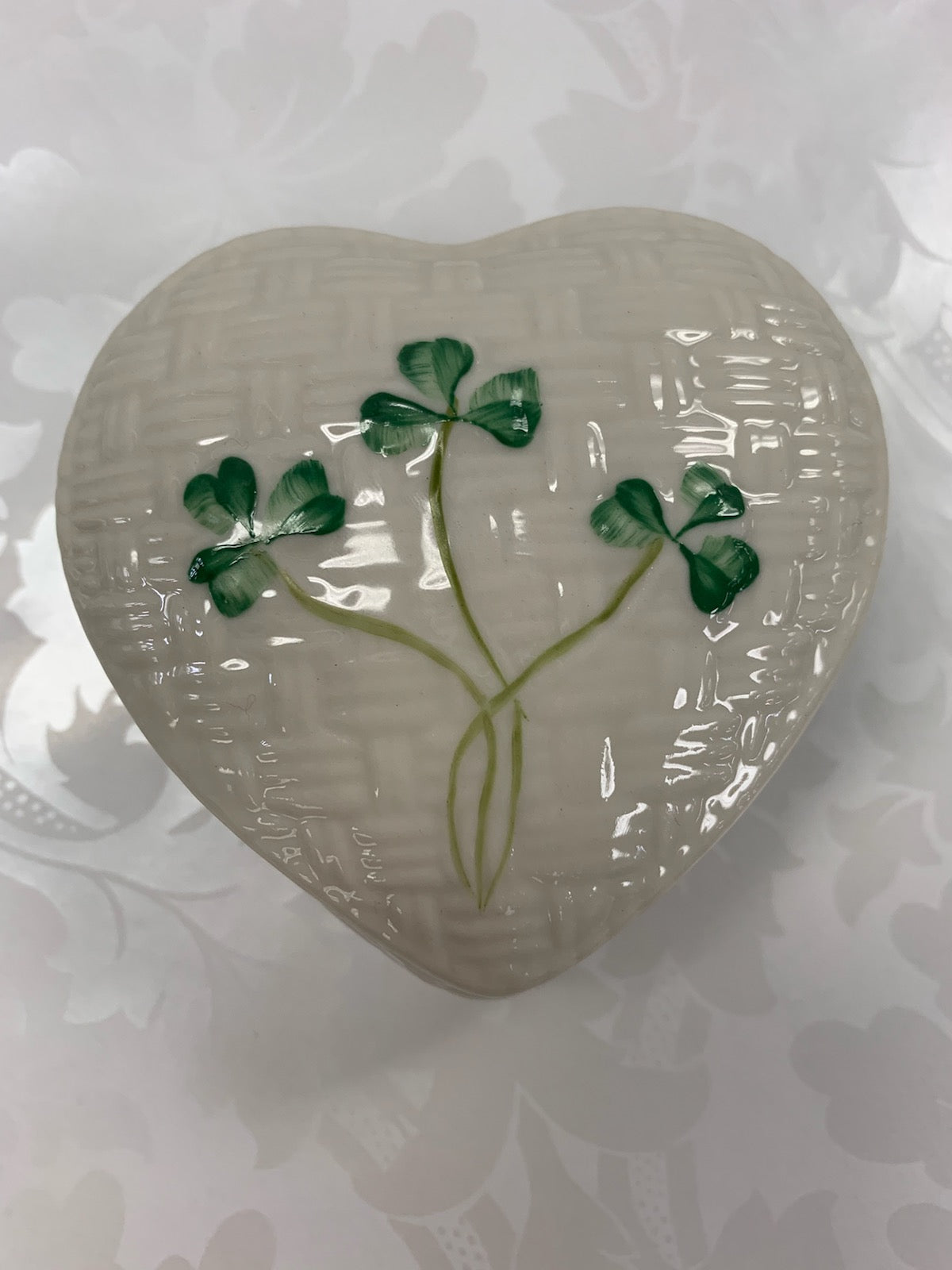 Shamrock Trinket Box 2220