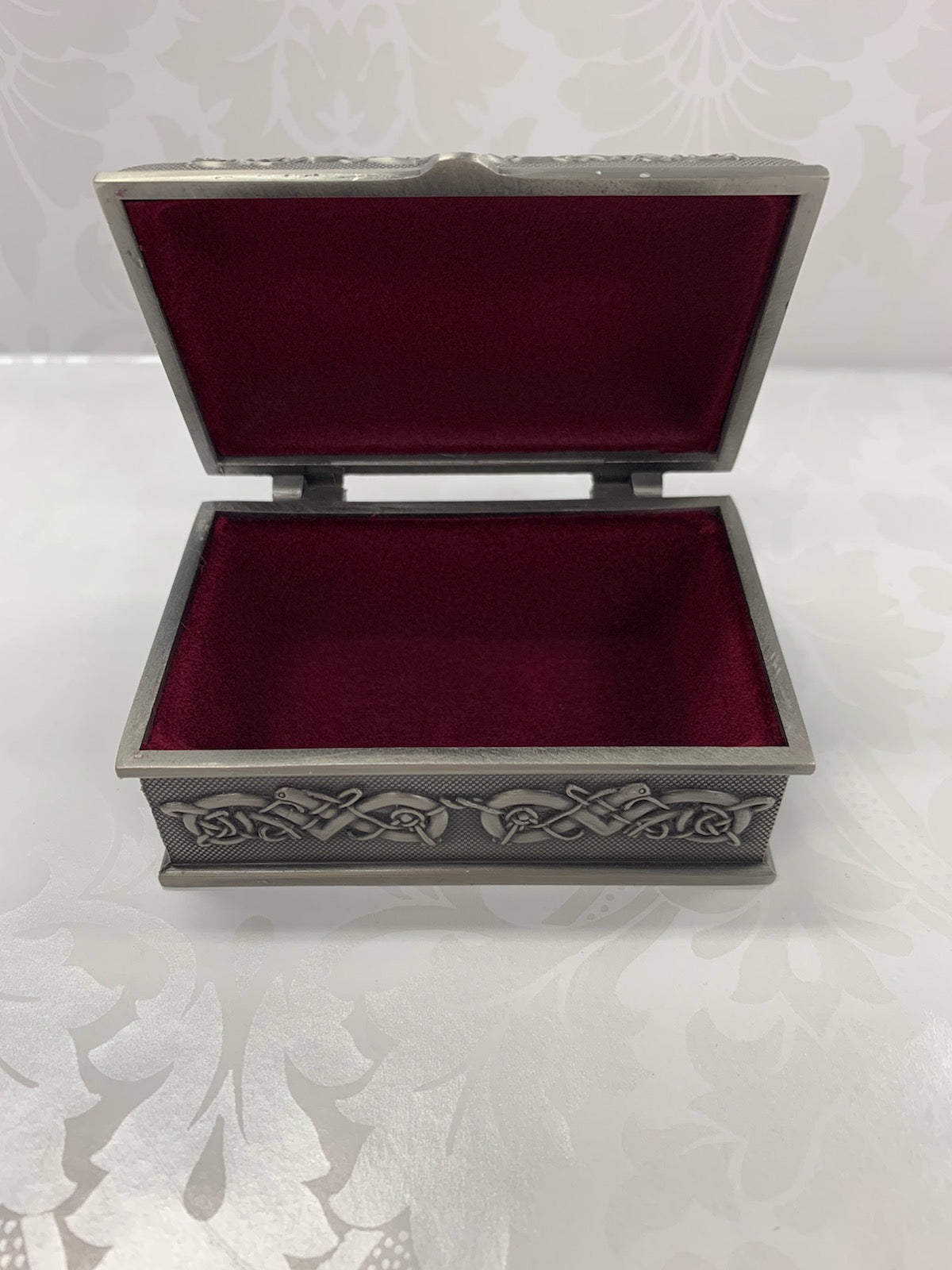 Mullingar Pewter Jewelry Box - Small Md17s