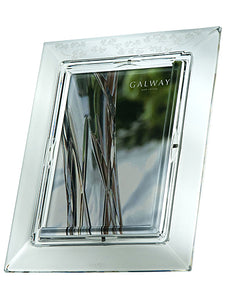 Galway Crystal Shamrock 5x7 Frame