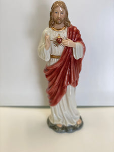 Sacred heart of Jesus 12” ceramic