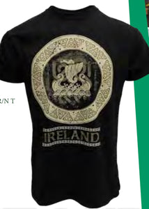 Black Ireland Celtic design T1312