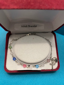 Rosary bracelet multi B38D