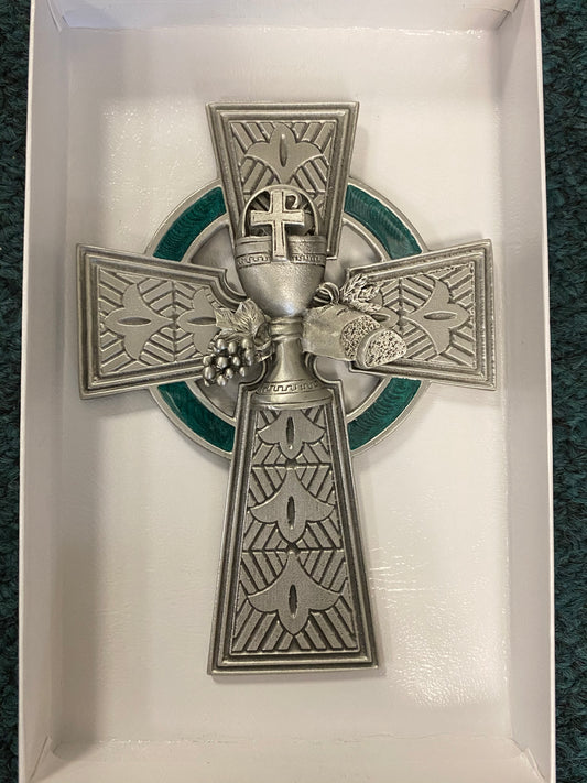 5” Celtic cross first communion