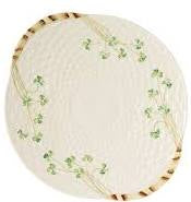 Shamrock bread plate 0008