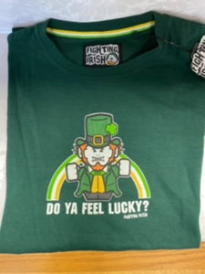 Do you feel lucky? Tee (SIZE LARGE)
