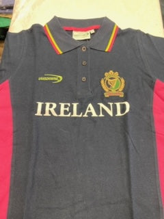Pink Ladies Accented Ireland Tee Polo