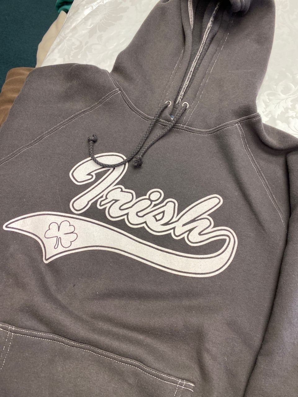 Irish Grey Hoodie