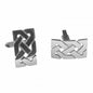 Silver Celtic Knot Irish Cufflinks