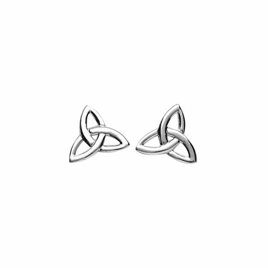 S/S TRINITY STUD EARRING