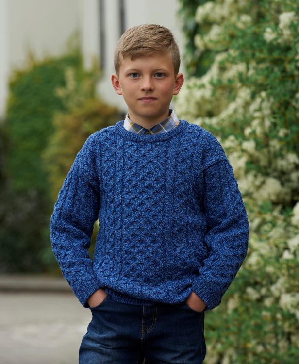 CREW NECK SWEATER FOR KIDS: C311