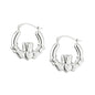 CLADDAGH CREOLE SMALL EARRINGS -Solvar