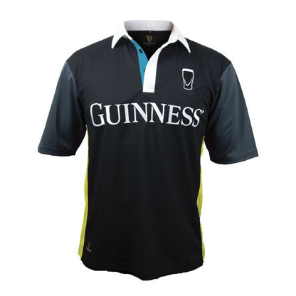 Guinness Black and Yellow Stripe Rugby Jersey