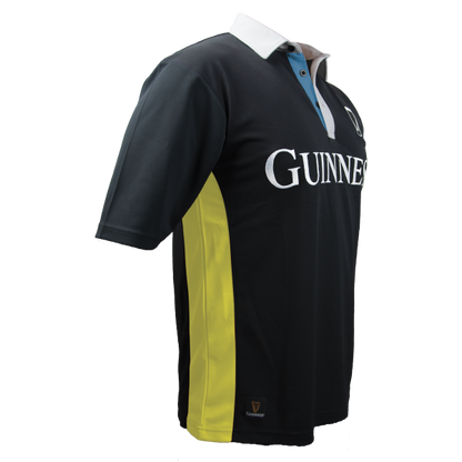 Guinness Black and Yellow Stripe Rugby Jersey