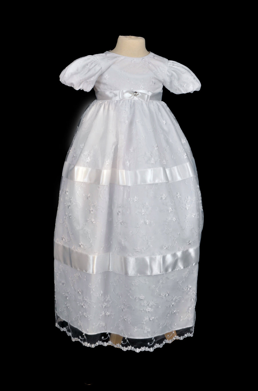 Lace Baptism Dress i374C