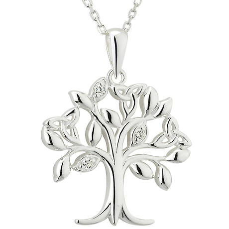 SILVER TREE OF LIFE PENDANT