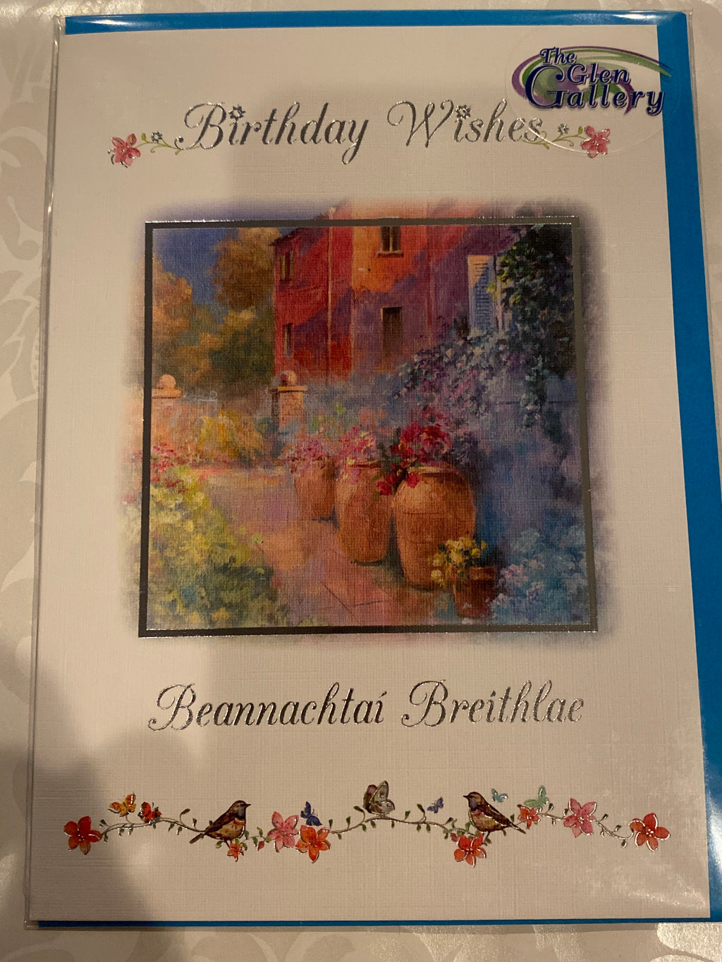 Birthday wishes card