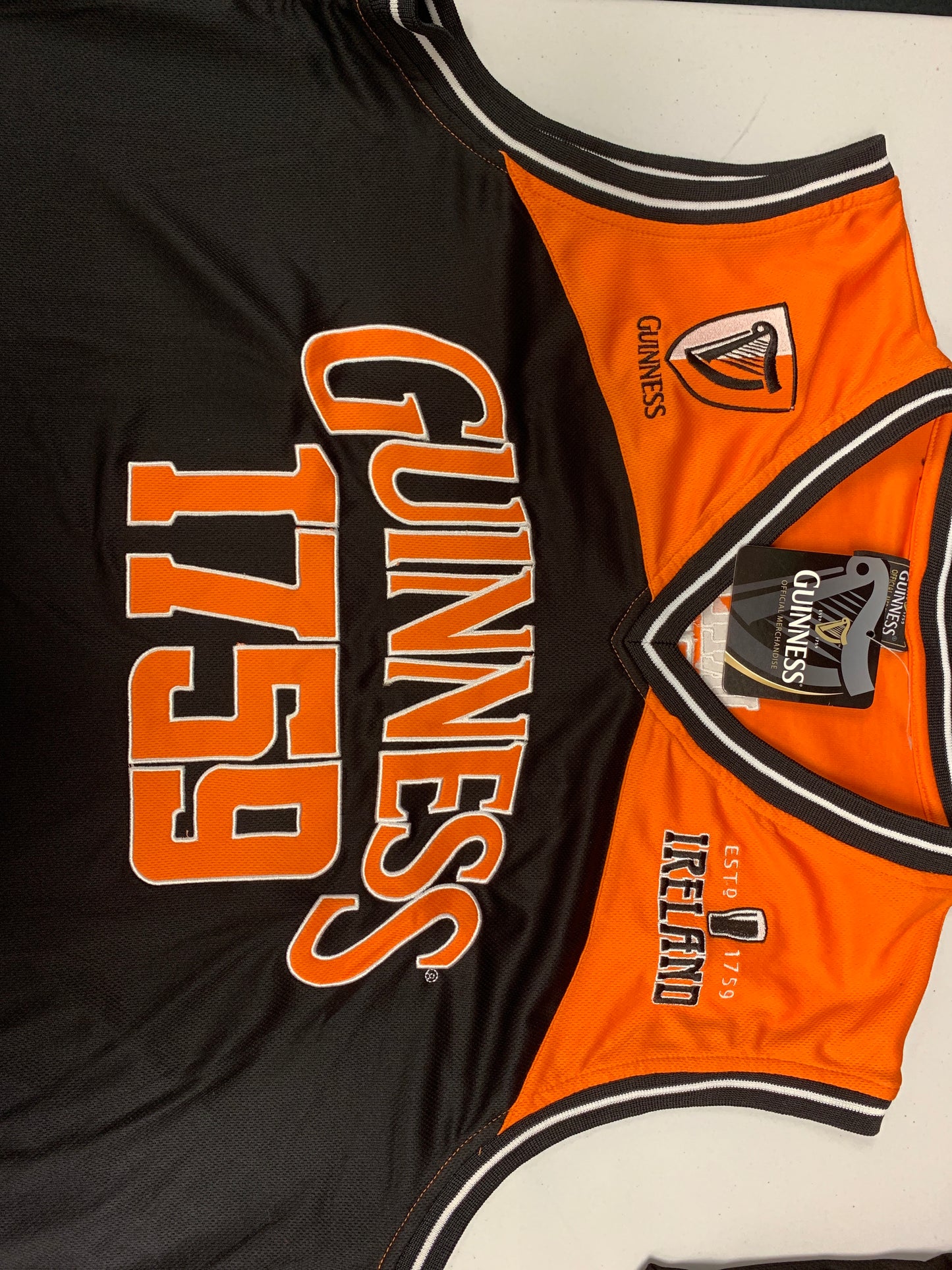 Guinness Performance Basketball Jersey