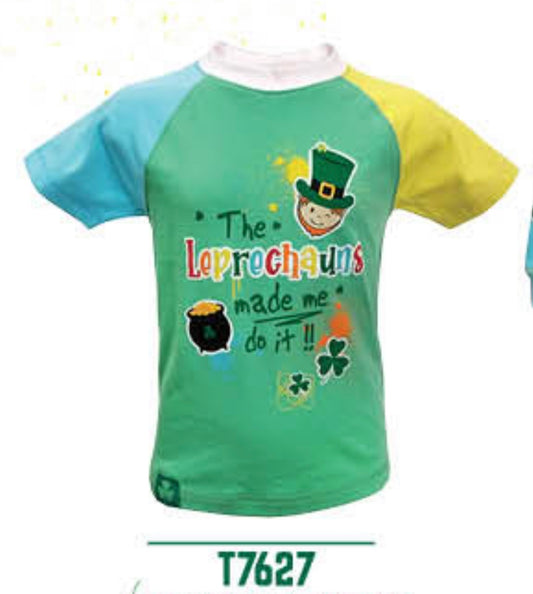 The Leprechauns made me do it Tee T7627