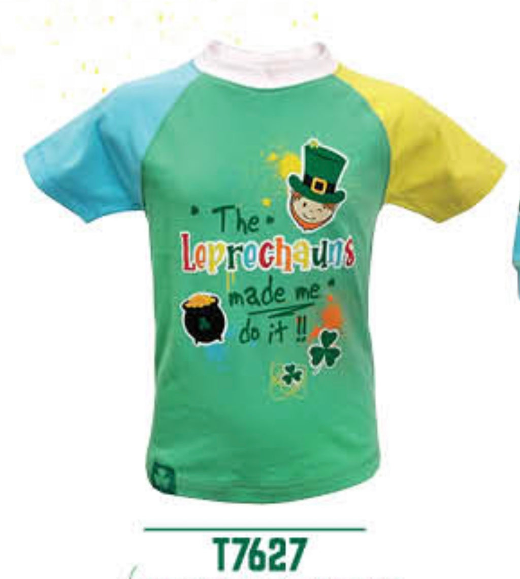 The Leprechauns made me do it Tee T7627