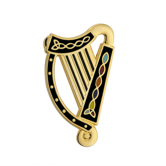 GP HARP BROOCH - BLACK(BOXED) Code: TG1051BK