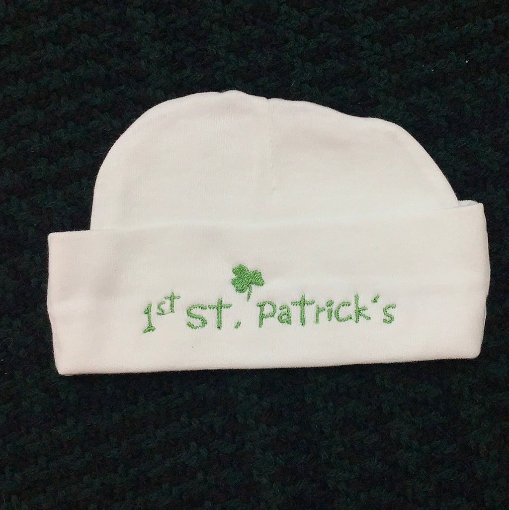 Baby cotton cap 1st St. Patrick’s