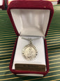 St. Brendan sterling silver medal