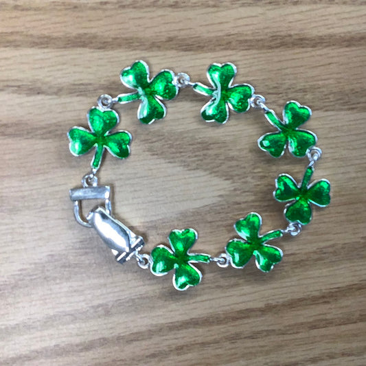 Shamrock bracelet