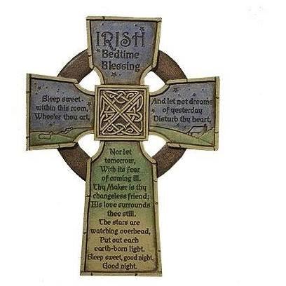 Wall Cross - Irish Bedtime Blessing 50749