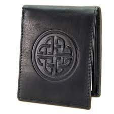 Fergal Knot Wallet leather