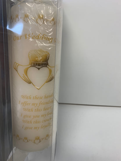 Our Wedding Day Candle Set