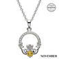 Shanore Birthstone Pendant November