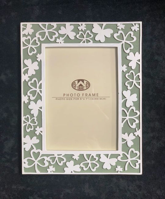 SHAMROCK FRAME 5 X 7 Boe558