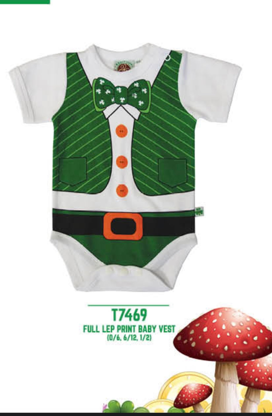 Leprechaun Onsie T7469