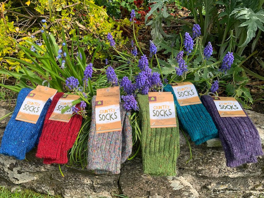 100% Wool Country Socks