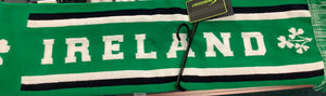 Emerald green Ireland supporter scarf R9058