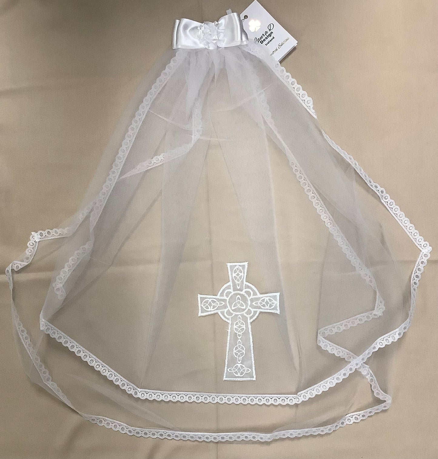 Celtic cross veil Laura D