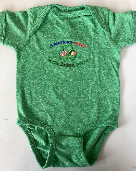 American-Made with Irish Parts Onsie