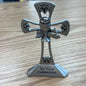 4” pewter standing “My first communion” cross 75-23