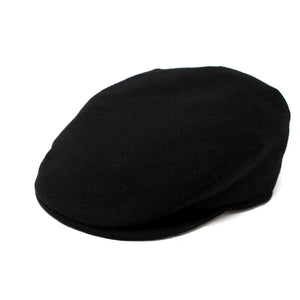 Hanna Hat Flat Cap Black